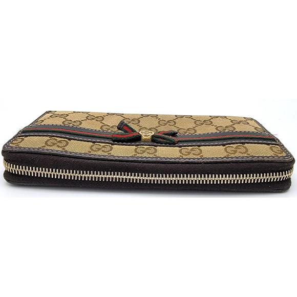 Auth Gucci Wallet Gg Canvas Beige Brown #78330G19B - Picture 5 of 15